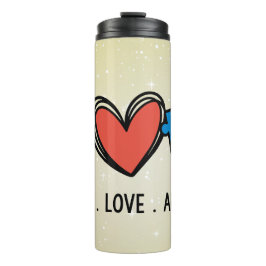 Garrafa Térmica Autismo de Paz e Amor