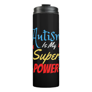 Garrafa Térmica Autismo É Meu Superpoder