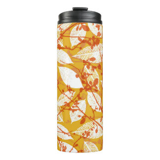 Garrafa Térmica Autumn Leaves: Repetição da Vintage do Ouro