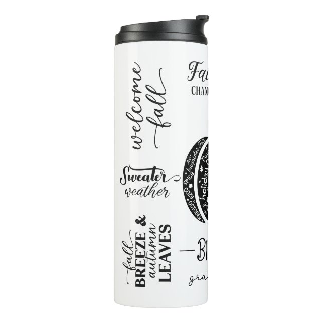 Garrafa Térmica Autumn Vibes Thermal Tumbler (Giro à esquerda)