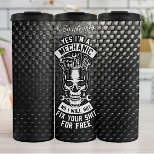 Garrafa Térmica Aviso de correção de cavidade mecânica