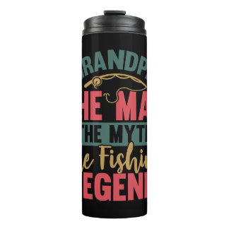 Garrafa Térmica Avô - O Homem, O Mito, A Lenda De Pesca