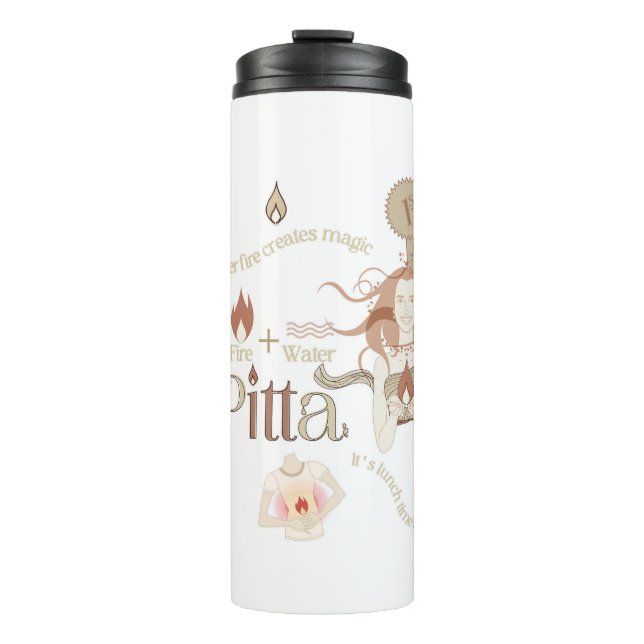 Garrafa Térmica Ayurveda Pitta Thermal Tumbler (Frente)