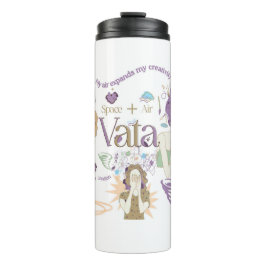 Garrafa Térmica Ayurveda Vata Dosha Tumbler térmico