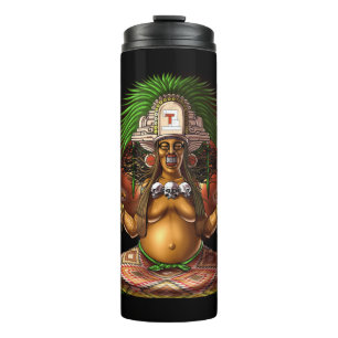 Garrafa Térmica Aztec Mythology Deity Cihuateteo