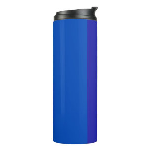 Garrafa Térmica Azul Médio - Azul Forte - Azure Cinzento