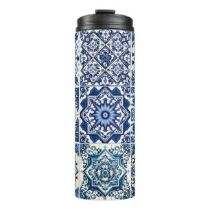 Garrafa Térmica Azulejos do Mediterrâneo, Portugal, Azulejo, Majol