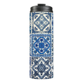 Garrafa Térmica Azulejos do Mediterrâneo, Portugal, Azulejo, Majol