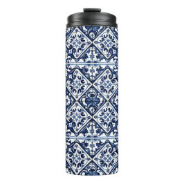 Garrafa Térmica Azulejos do Mediterrâneo, Portugal, Azulejo, Majol