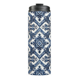 Garrafa Térmica Azulejos do Mediterrâneo, Portugal, Azulejo, Majol