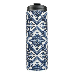 Garrafa Térmica Azulejos do Mediterrâneo, Portugal, Azulejo, Majol