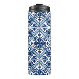 Garrafa Térmica Azulejos do Mediterrâneo, Portugal, Azulejo, Majol