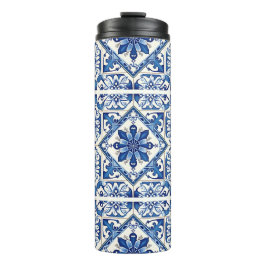 Garrafa Térmica Azulejos do Mediterrâneo, Portugal, Azulejo, Majol