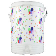 Balões Coloridos de Feliz Aniversário para Resfria