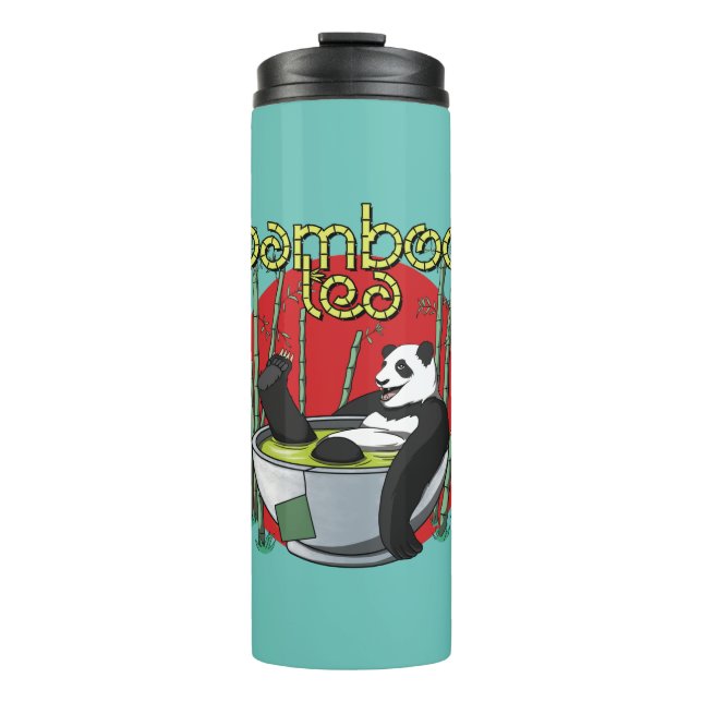 Garrafa Térmica Bamboo Tea Drinker Panda (Frente)