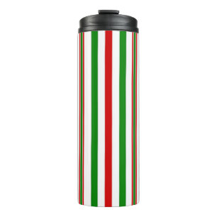 Garrafa Térmica Bandas decorativas de Natal