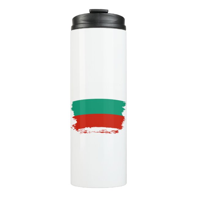 Garrafa Térmica Bandeira da Bulgária (Frente)