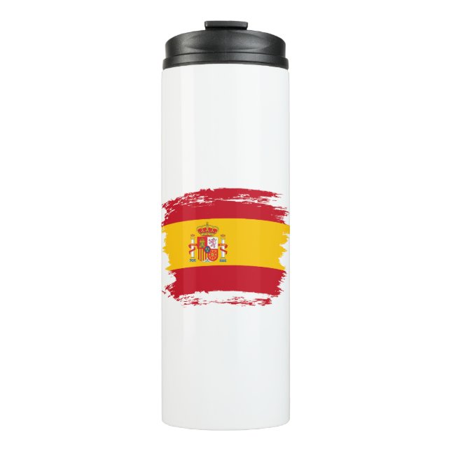 Garrafa Térmica bandeira da Espanha (Frente)