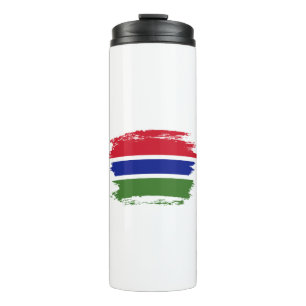 Garrafa Térmica bandeira da Gâmbia