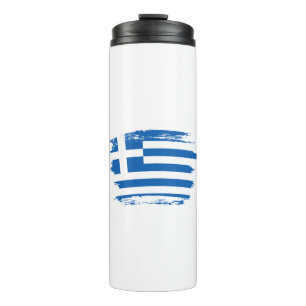 Garrafa Térmica bandeira da Grécia