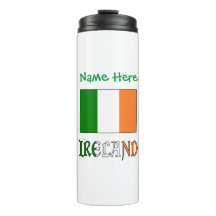 Bandeira da Irlanda Personalizada