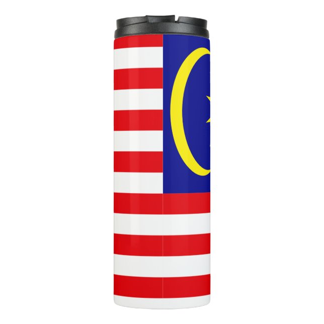 Garrafa Térmica Bandeira da Malásia (Verso)