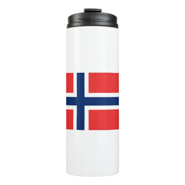 Garrafa Térmica Bandeira da Noruega (Frente)