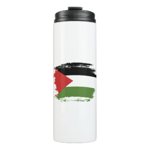 Garrafa Térmica bandeira da Palestina