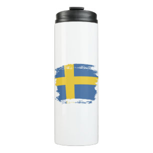 Garrafa Térmica bandeira da Suécia