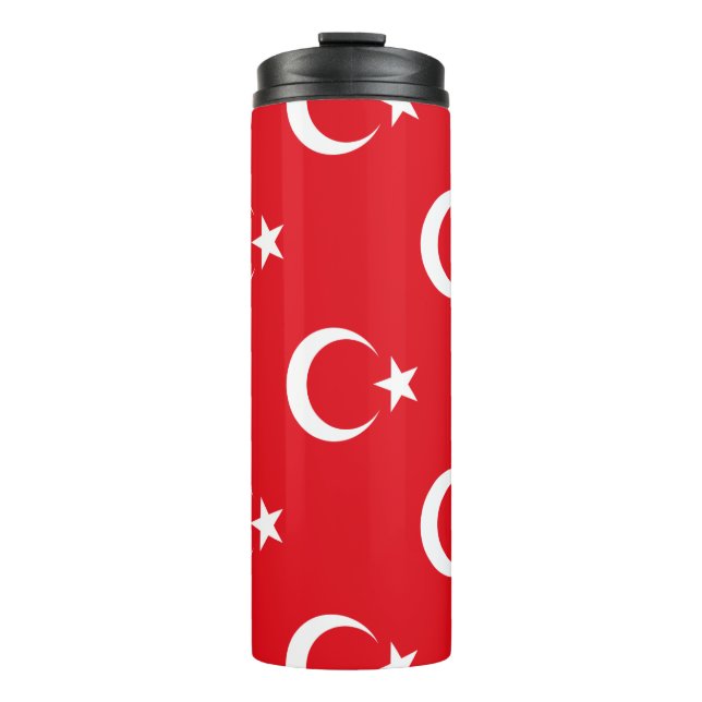 Garrafa Térmica Bandeira da Turquia (Frente)