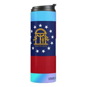 Garrafa Térmica Bandeira do Estado da Geórgia