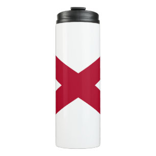 Garrafa Térmica Bandeira do estado do Alabama