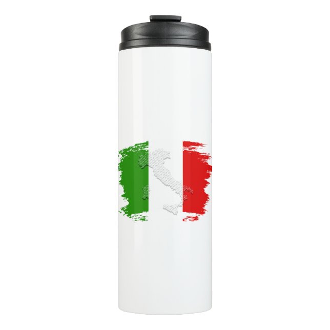 Garrafa Térmica Bandeira italiana (Frente)