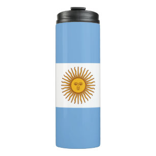Garrafa Térmica Bandeira Patriótica Argentina