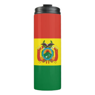 Garrafa Térmica Bandeira Patriótica da Bolívia
