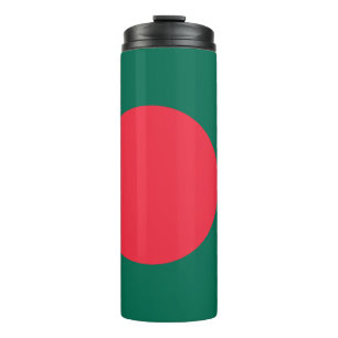 Garrafa Térmica Bandeira Patriótica de Bangladesh