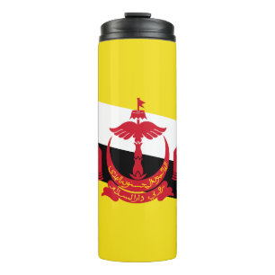 Garrafa Térmica Bandeira Patriótica de Brunei