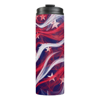 Garrafa Térmica Bandeira térmica americana Tumbler