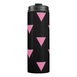 Garrafa Térmica bandeira triângulo rosa SlipperyJoe's símbolo rosa