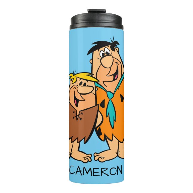 Garrafa Térmica Barney Rubble and Fred Flintstone (Frente)