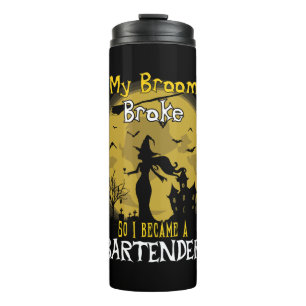 Garrafa Térmica Bartender Witeen Halloween