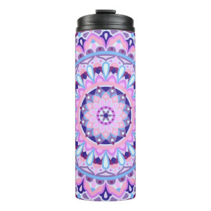 Garrafa Térmica Base Roxo Mandala