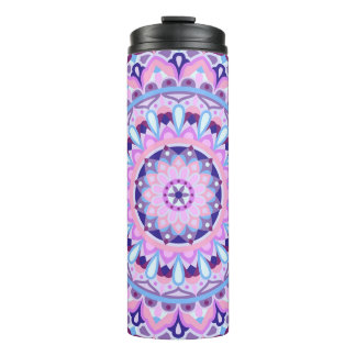 Garrafa Térmica Base Roxo Mandala