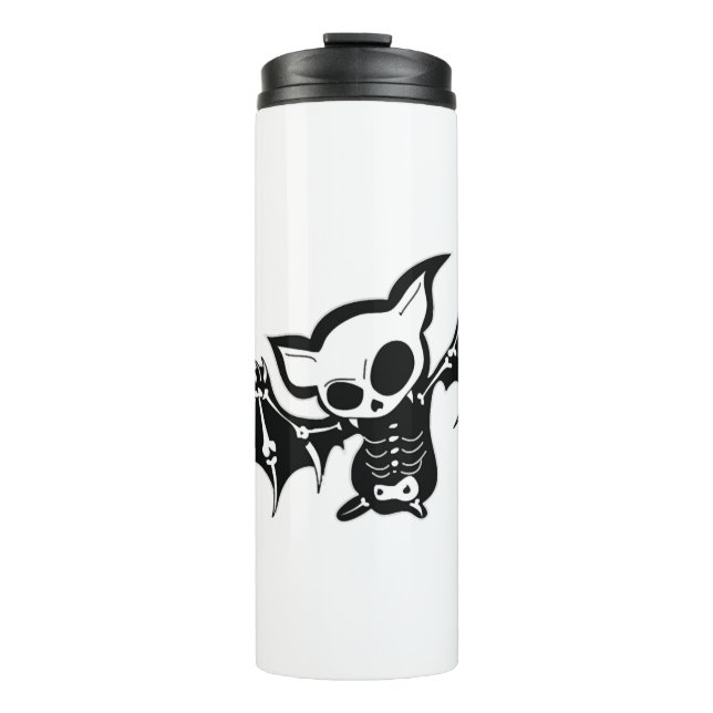 Garrafa Térmica Bat Halloween           (Frente)