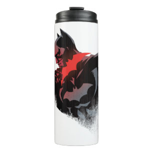 Garrafa Térmica Batarang Vermelho do Batman