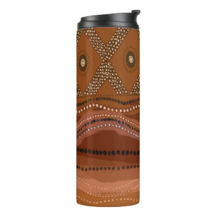 Garrafa Térmica Batik Caribenho - Pequeno