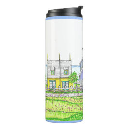 Garrafa Térmica Beachy Cottages Tumbler Térmico