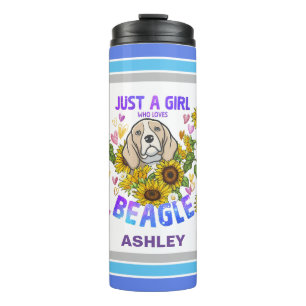 Garrafa Térmica Beagle Lover Sunflower Trainer