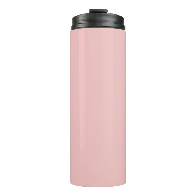 Garrafa Térmica Bebê rosa (cor sólida) (Frente)