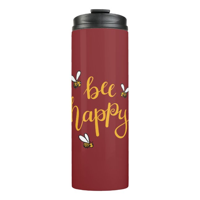 Garrafa Térmica Bee happy (Frente)